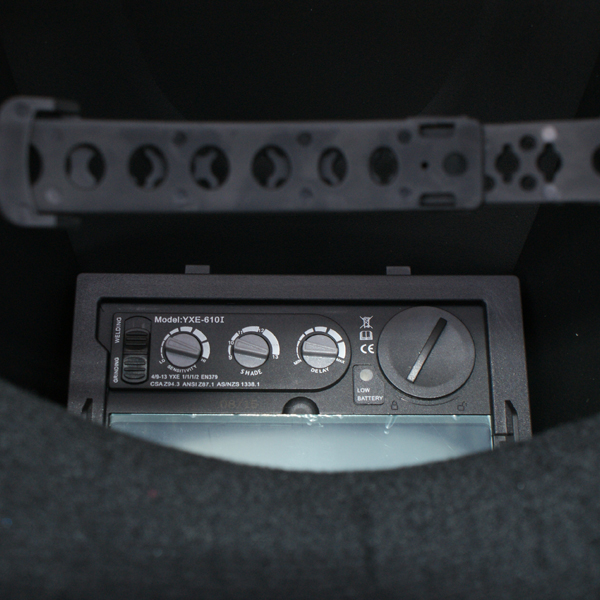 Przyłbica spawalnicza 2610I black matte 3