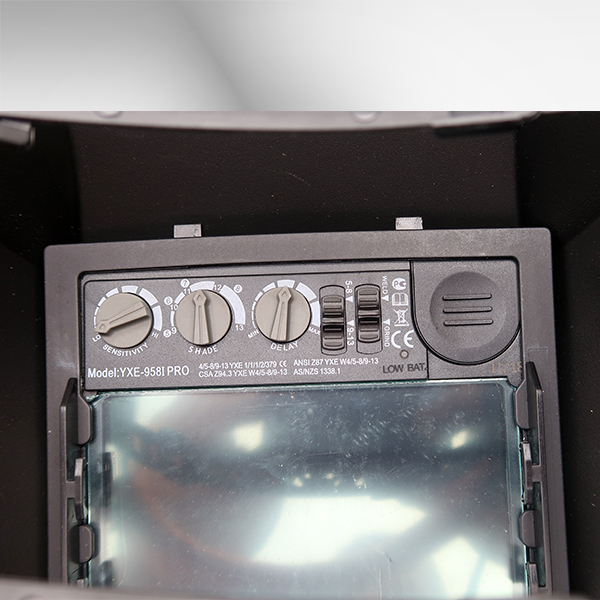 Przyłbica spawalnicza 5958I blue 3