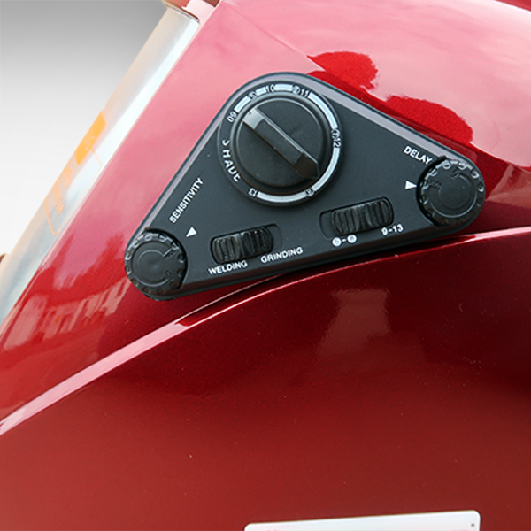 Przyłbica spawalnicza 5958X red 3